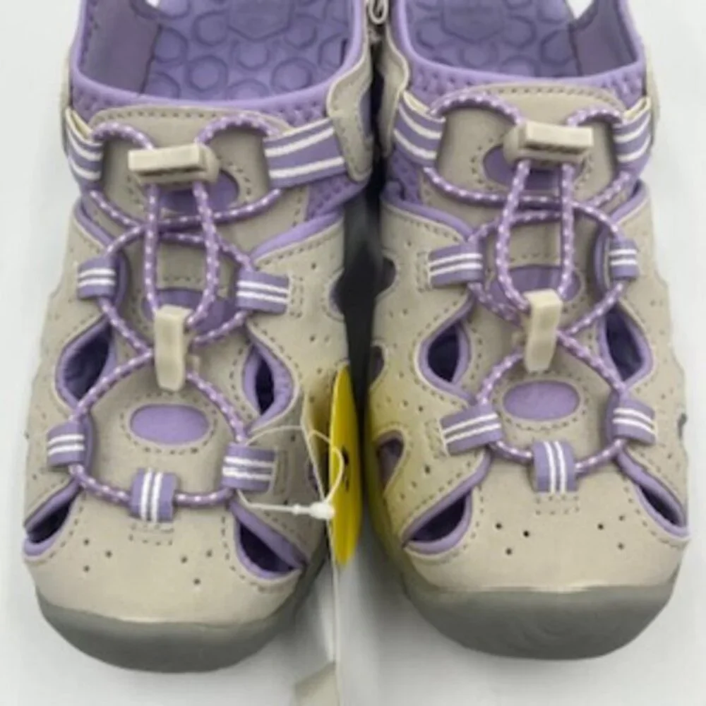 NEW Khombu Active Water Sport Closed Toe Sandals Water Shoes Girls Sz‎ 3 NWT